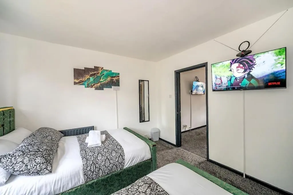 Apartamento *2S6G* For Your Most Relaxed & Cosy Stay + Free Parking + Free Fast Wifi * Leeds